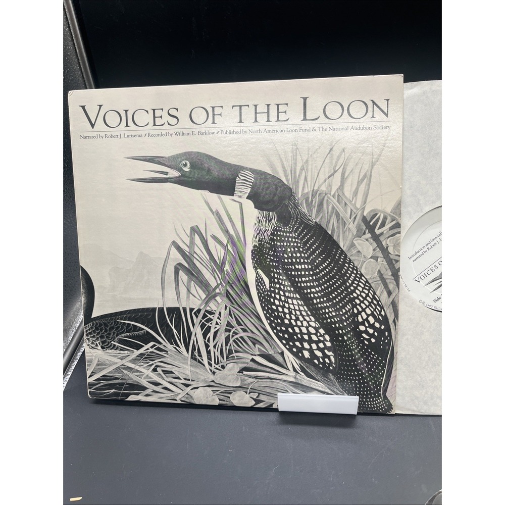 1980 Voices of the Loon Non Music Field Recordings National Audubon Society LP